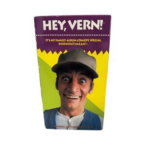 Hey Vern! It's My Family Album VHS Comedy Special: Rare Find: Jim Varney